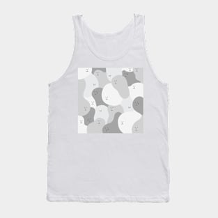 sad, angry, frowned faces Tank Top